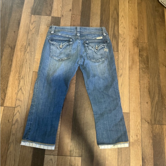 Miss Me Blue Cropped Women's Jeans - Picture 3 of 4